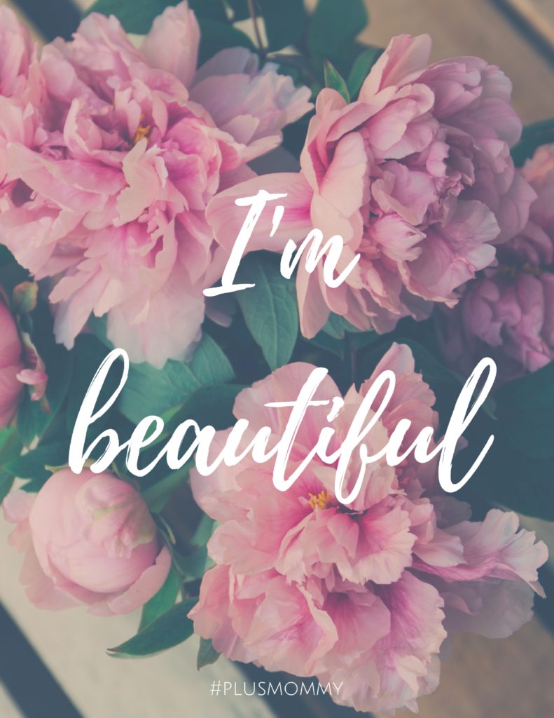 I'm beautiful Printable