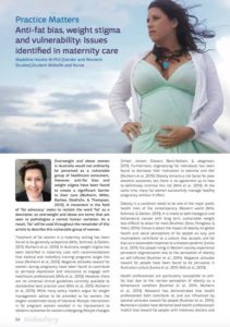 An article written by Madeline Hawke on Midwifery Care