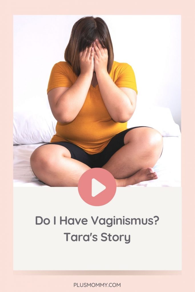 plus size woman concerned vaginismus. 