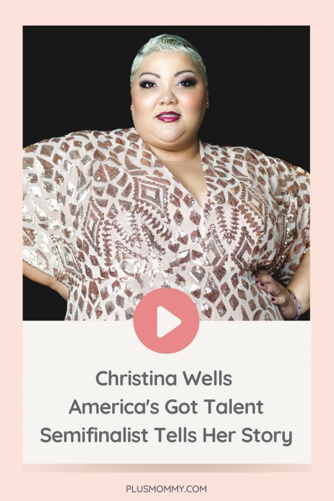 Image Text - Christina Wells America's Got Talent Semifinalist Tells Her Story