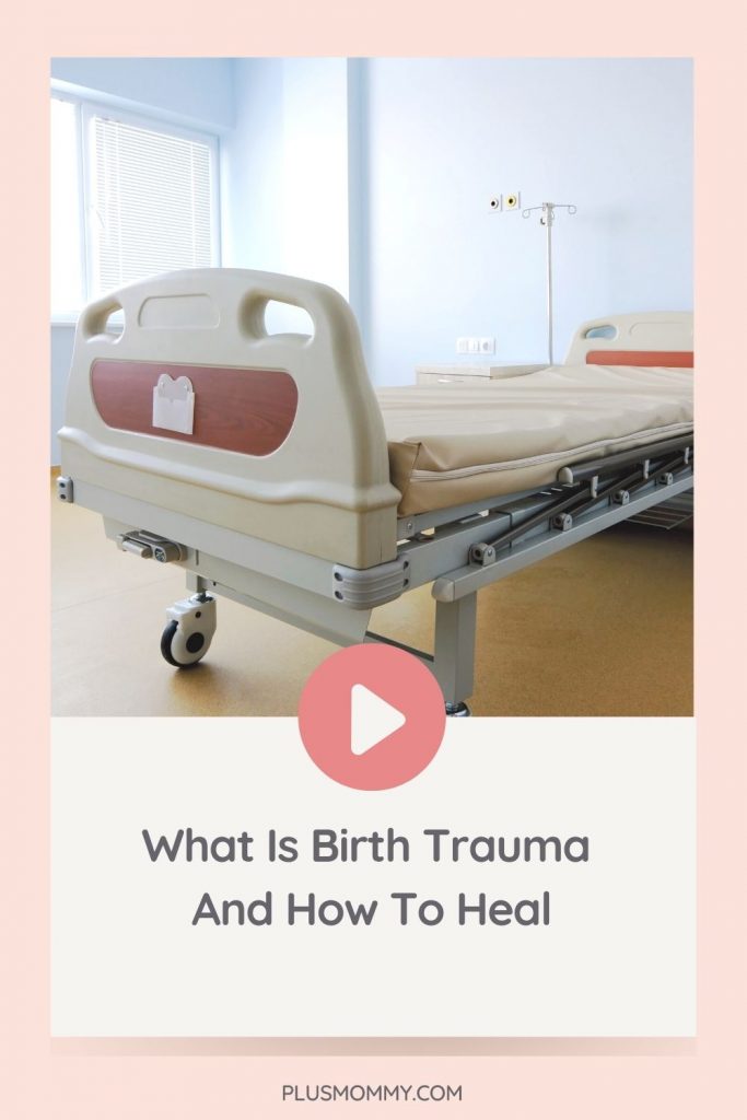 Text on image - What Is Birth Trauma And How To Heal