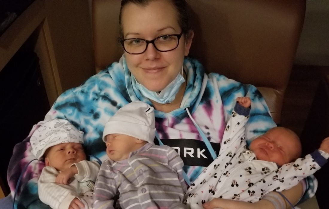 Plus Size Pregnancy With Triplets - Lorrie's Story