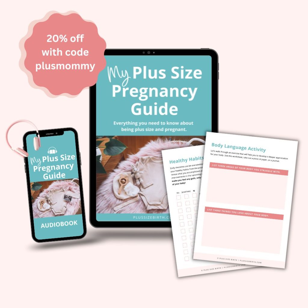 my plus size pregnancy guide