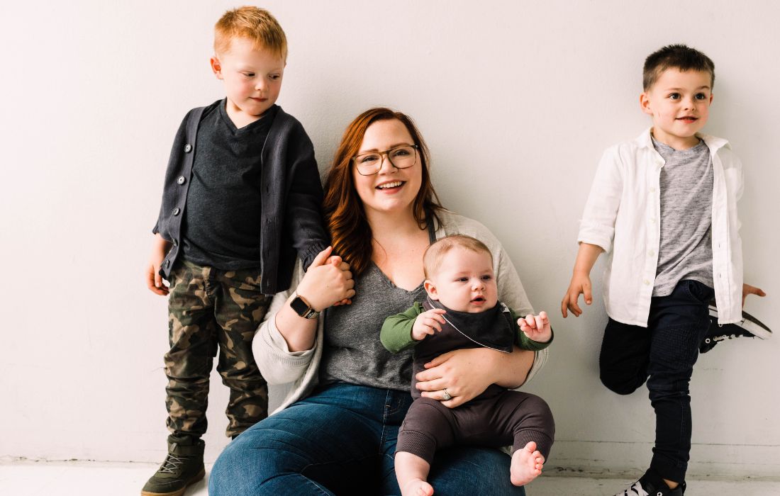 plus size mom Type 1 Diabetes with Twins