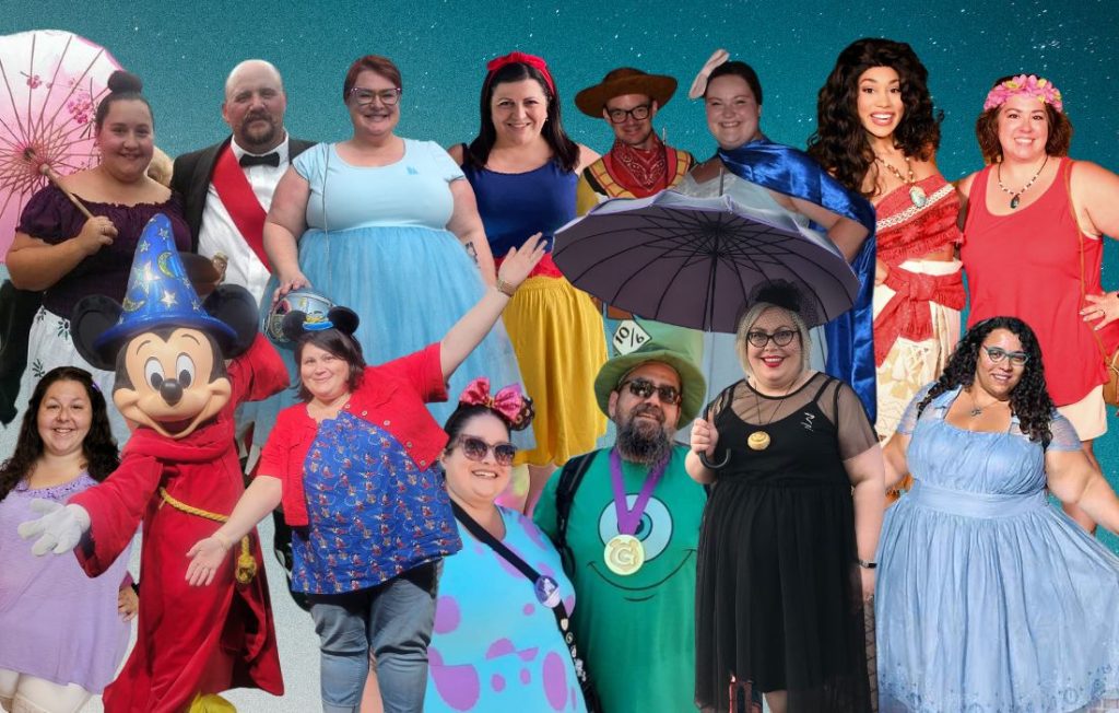 Disney fancy dress outlet adults plus size