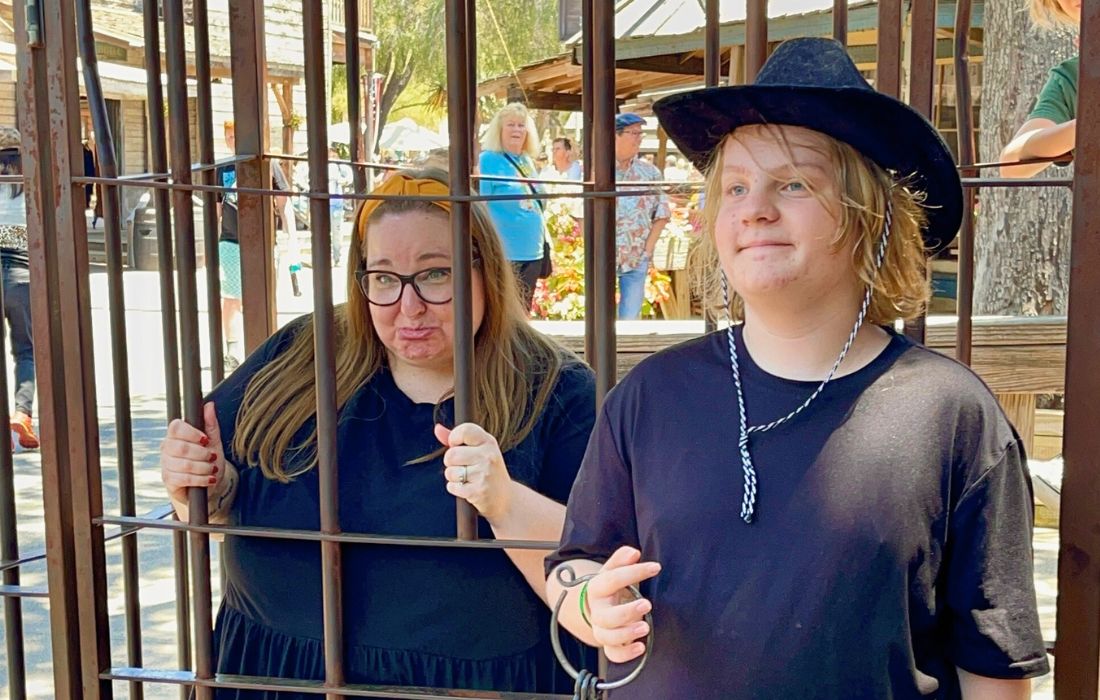 plus size mom with teen
